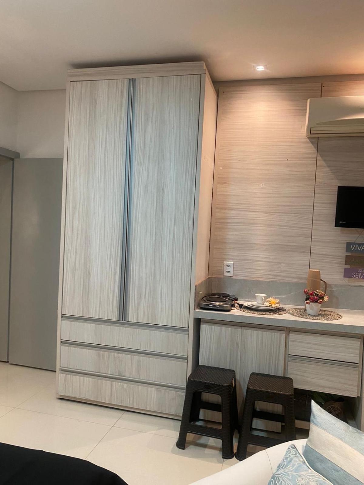 Alugo Flat Mobiliado Com Area De Lazer *